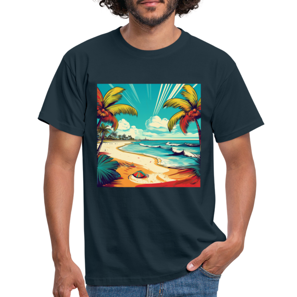 T-Shirt Mexico "Paradise Tulum" - Navy