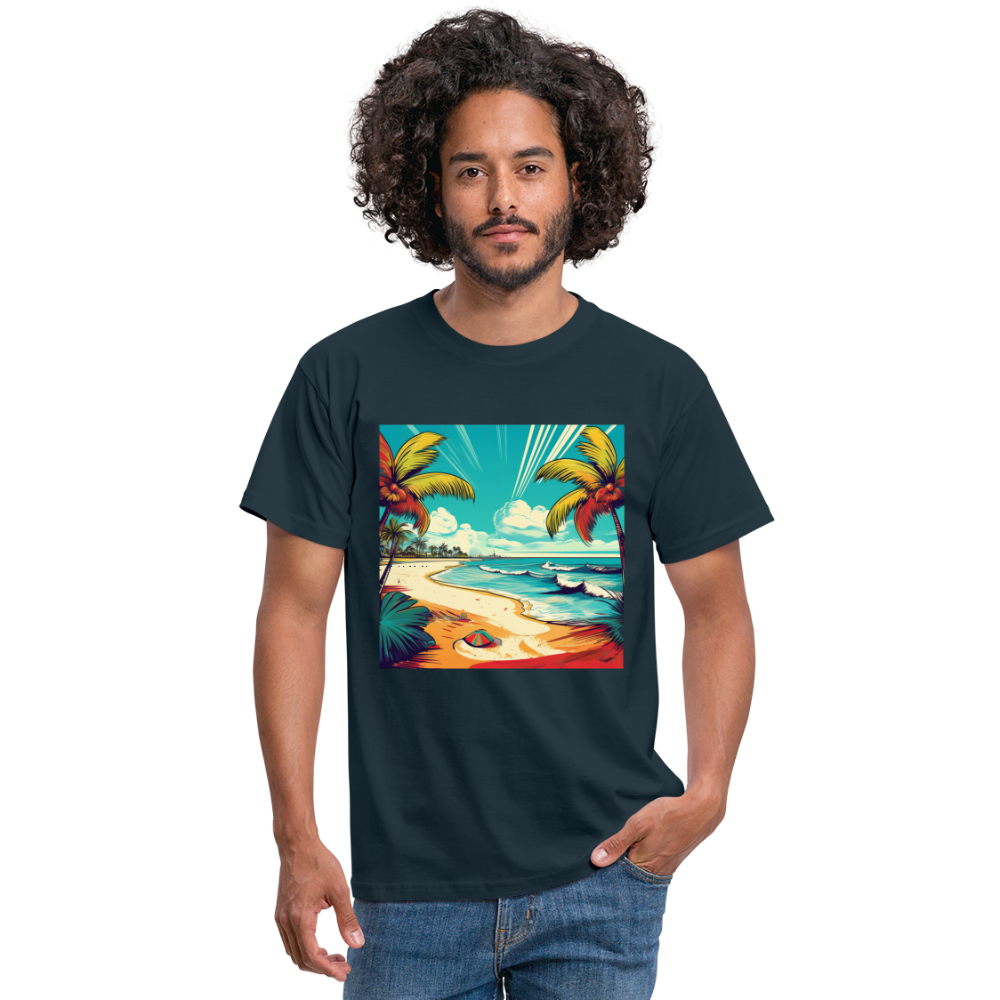 T-Shirt Mexico "Paradise Tulum" - Navy