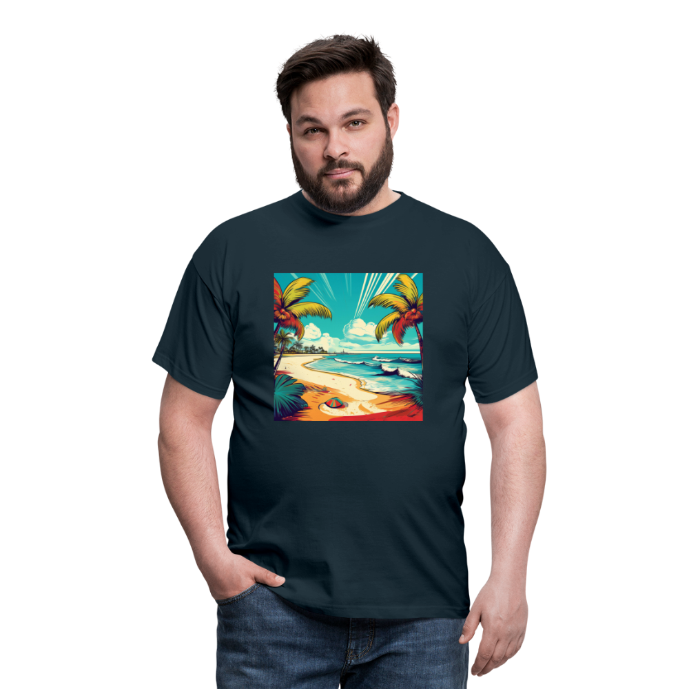 T-Shirt Mexico "Paradise Tulum" - Navy