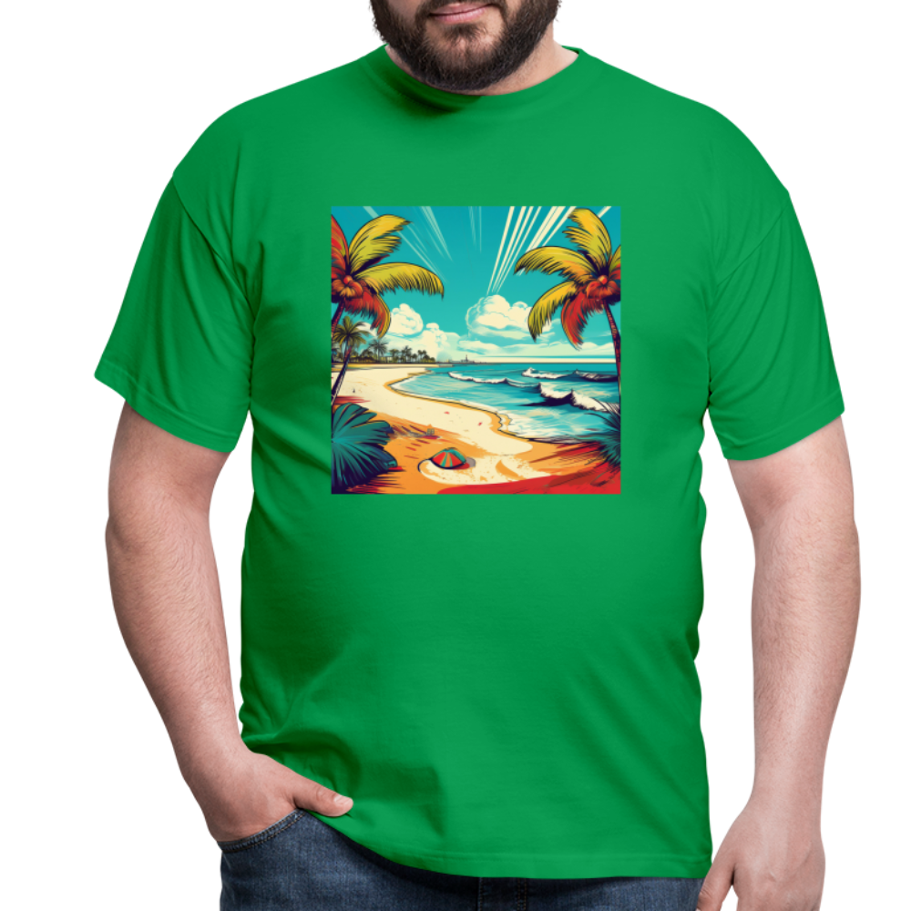 T-Shirt Mexico "Paradise Tulum" - Kelly Green
