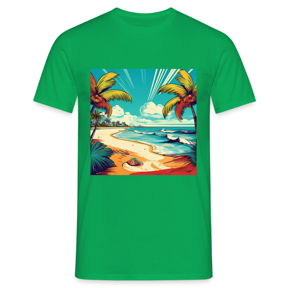 T-Shirt Mexico "Paradise Tulum" - Kelly Green