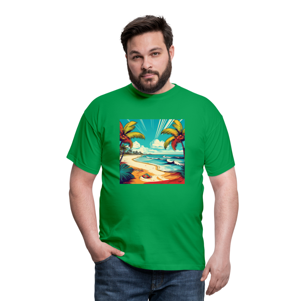 T-Shirt Mexico "Paradise Tulum" - Kelly Green