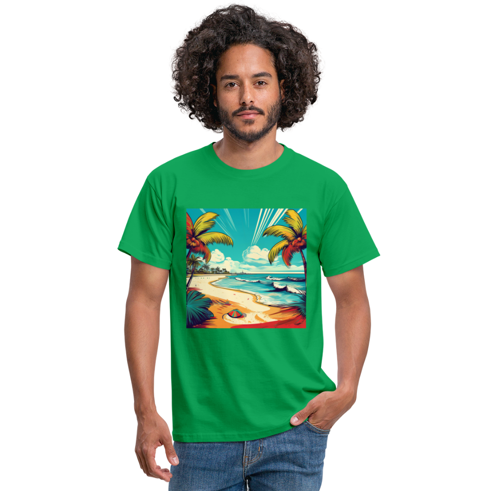 T-Shirt Mexico "Paradise Tulum" - Kelly Green