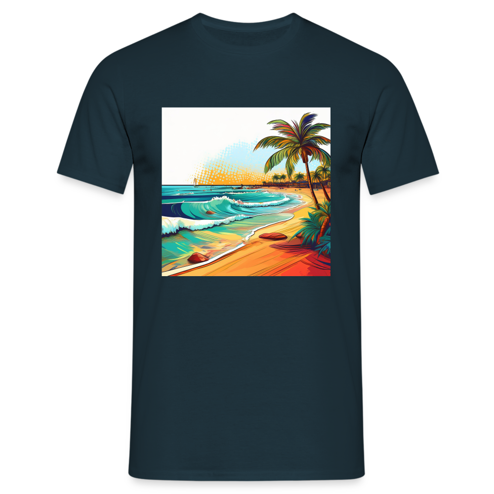 T-Shirt Mexico "Paradise Cancun" - Navy