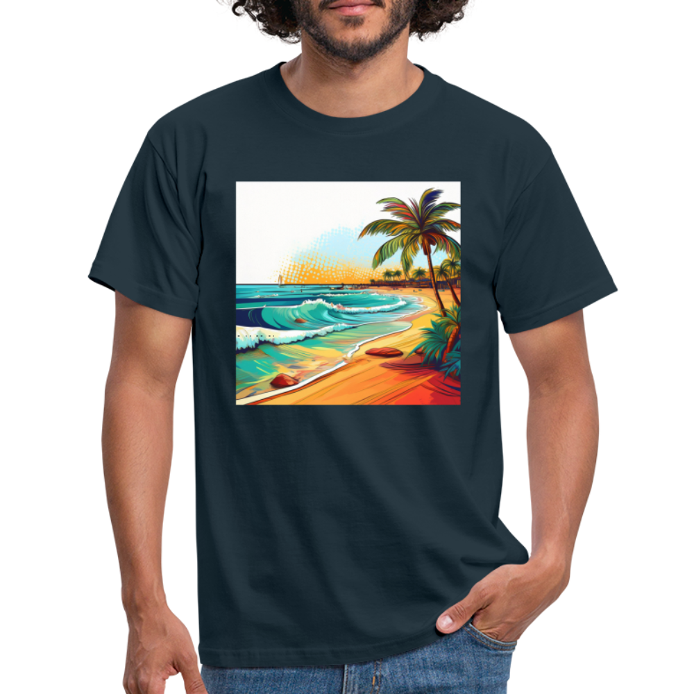 T-Shirt Mexico "Paradise Cancun" - Navy