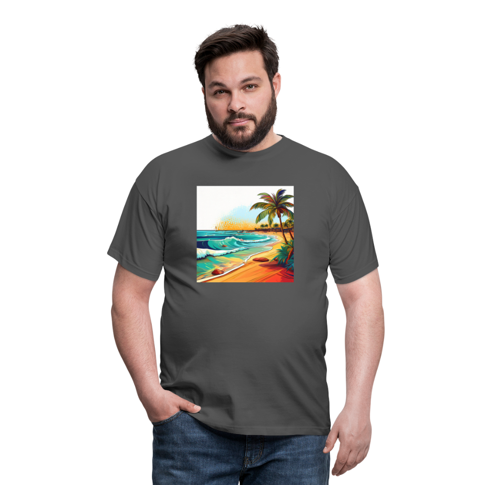 T-Shirt Mexico "Paradise Cancun" - Anthrazit