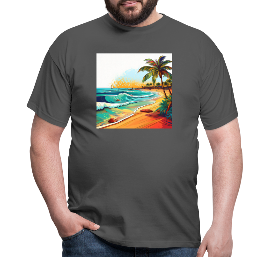 T-Shirt Mexico "Paradise Cancun" - Anthrazit
