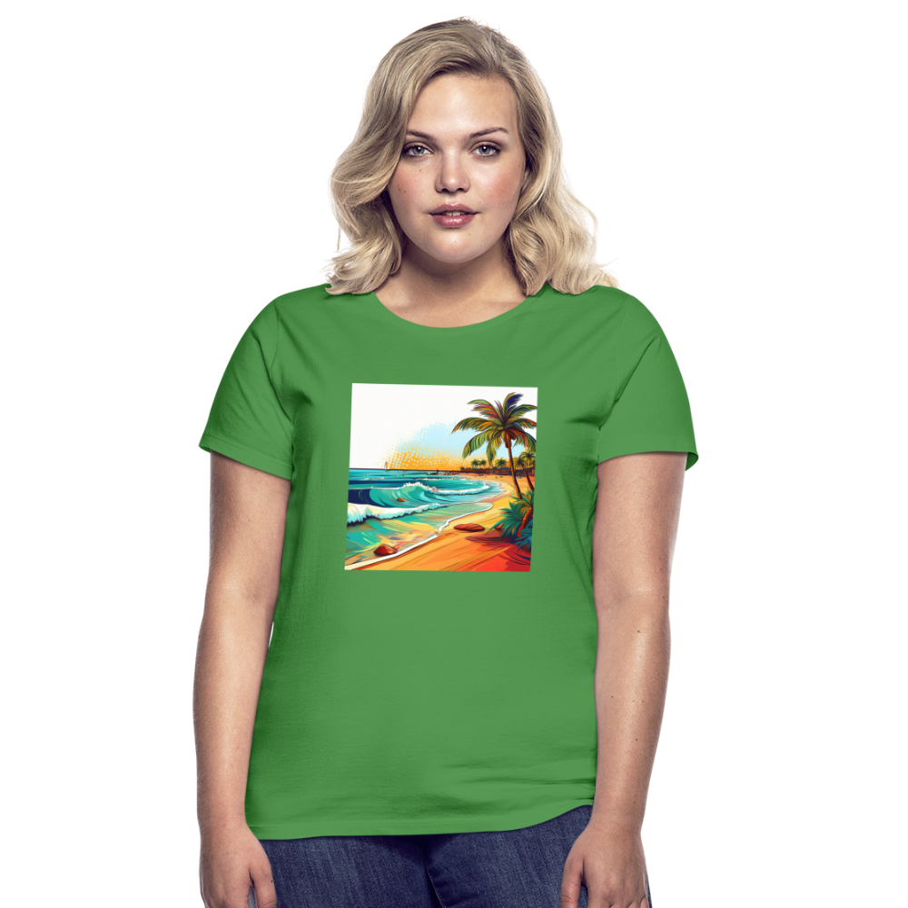 T-Shirt Ladies Mexico "Paradise Cancun" - Kelly Green
