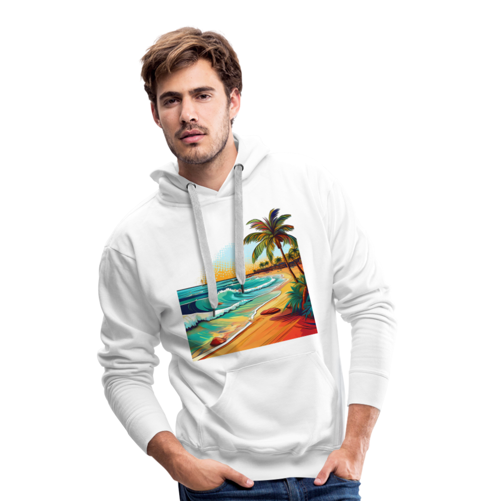 Hoodie Mexico "Paradise Cancun" - Weiß
