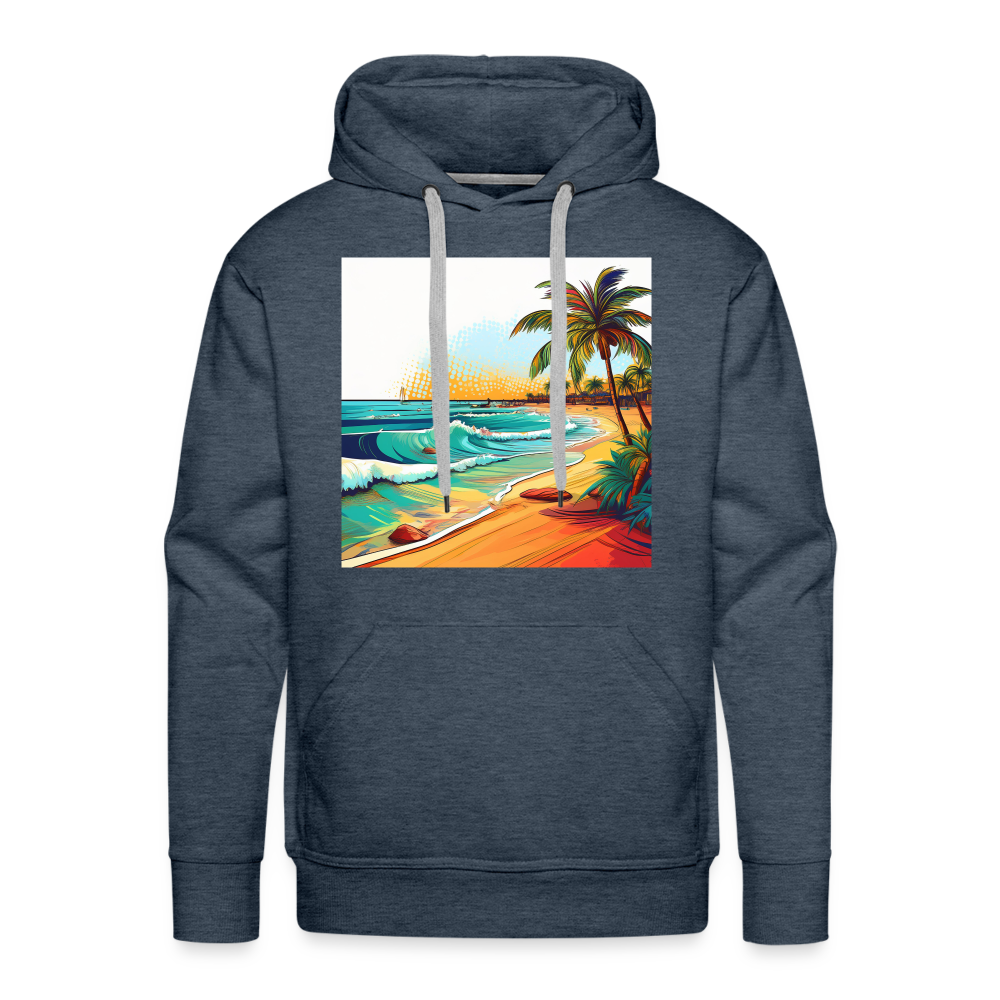Hoodie Mexico "Paradise Cancun" - Jeansblau