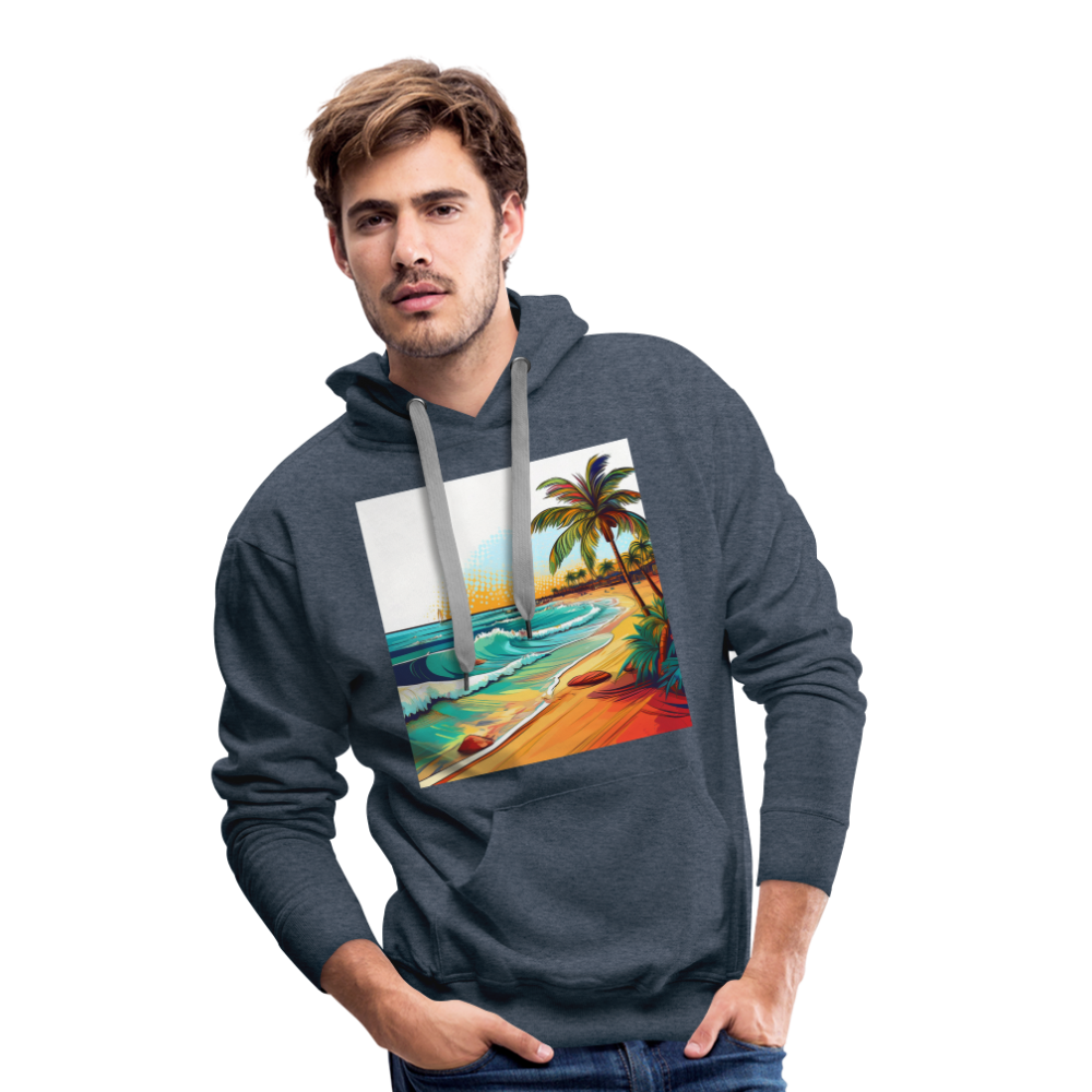 Hoodie Mexico "Paradise Cancun" - Jeansblau