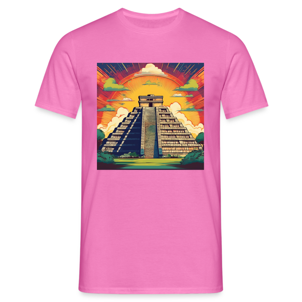 T-Shirt Mexico "Pyramide" - Pink