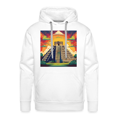 Hoodie Mexico "Pyramide" - Weiß