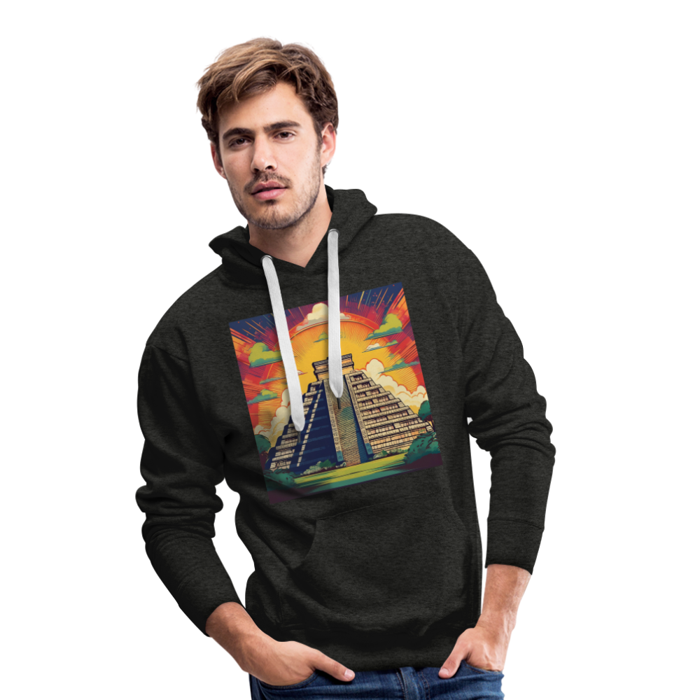 Hoodie Mexico "Pyramide" - Anthrazit