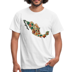 T-Shirt Mexico "Map" - Weiß