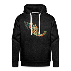Hoodie Mexico "Map" - Anthrazit