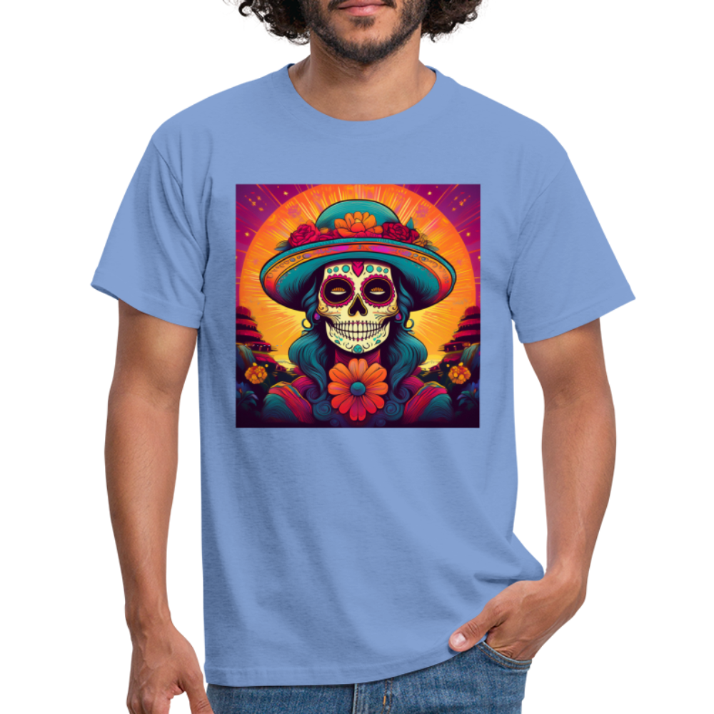 T-Shirt Mexico "Mujer" - carolina blue