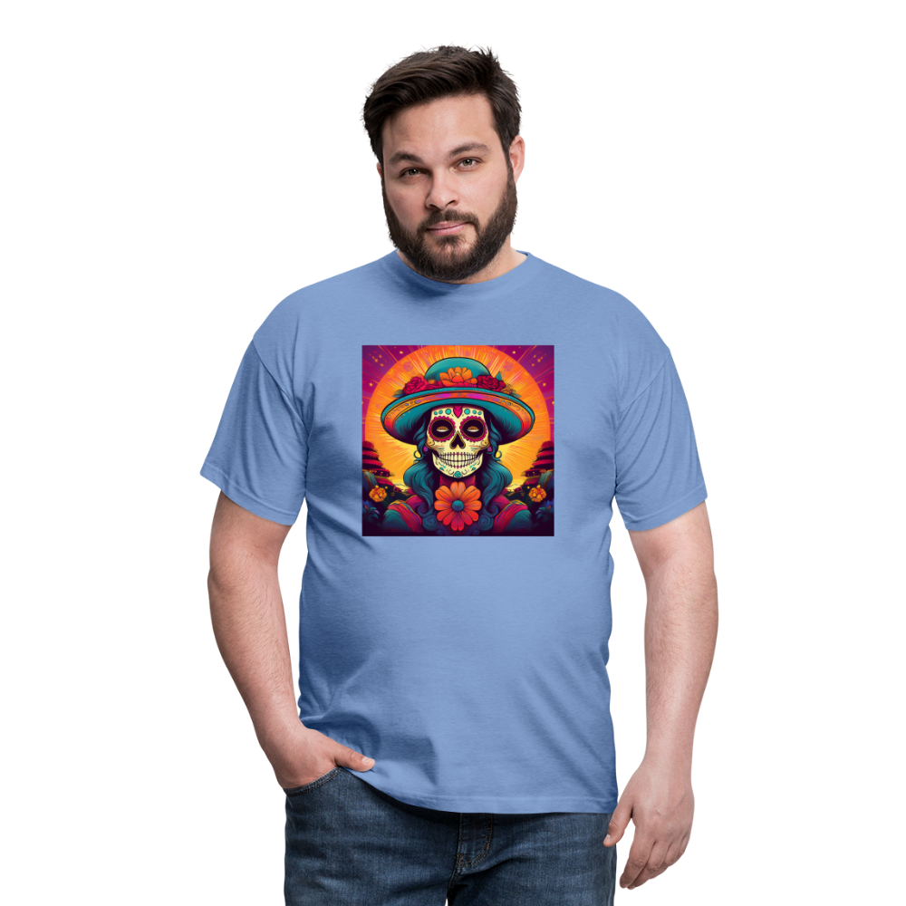 T-Shirt Mexico "Mujer" - carolina blue