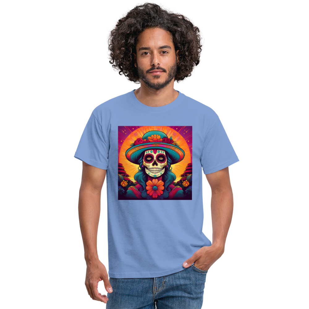 T-Shirt Mexico "Mujer" - carolina blue