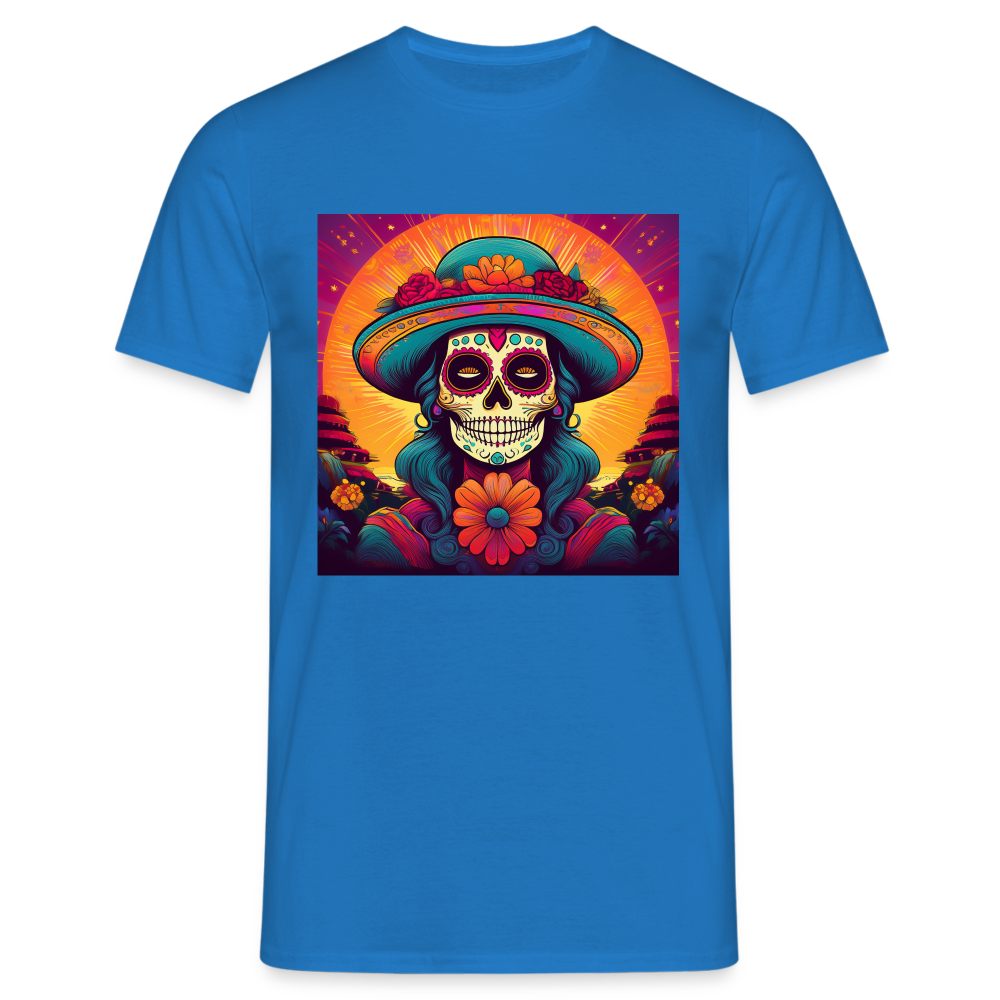 T-Shirt Mexico "Mujer" - Royalblau