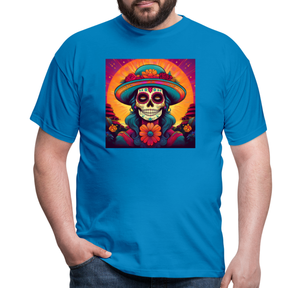 T-Shirt Mexico "Mujer" - Royalblau