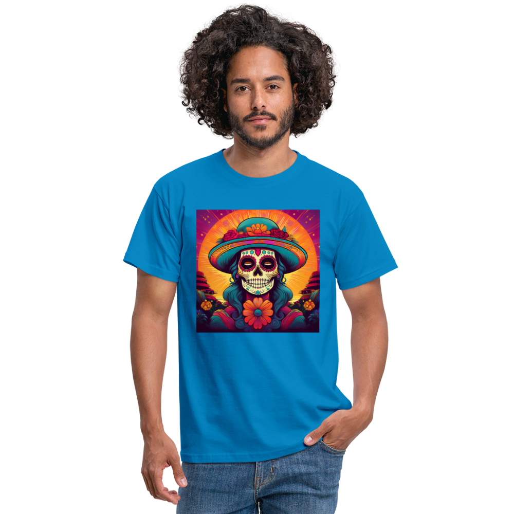 T-Shirt Mexico "Mujer" - Royalblau