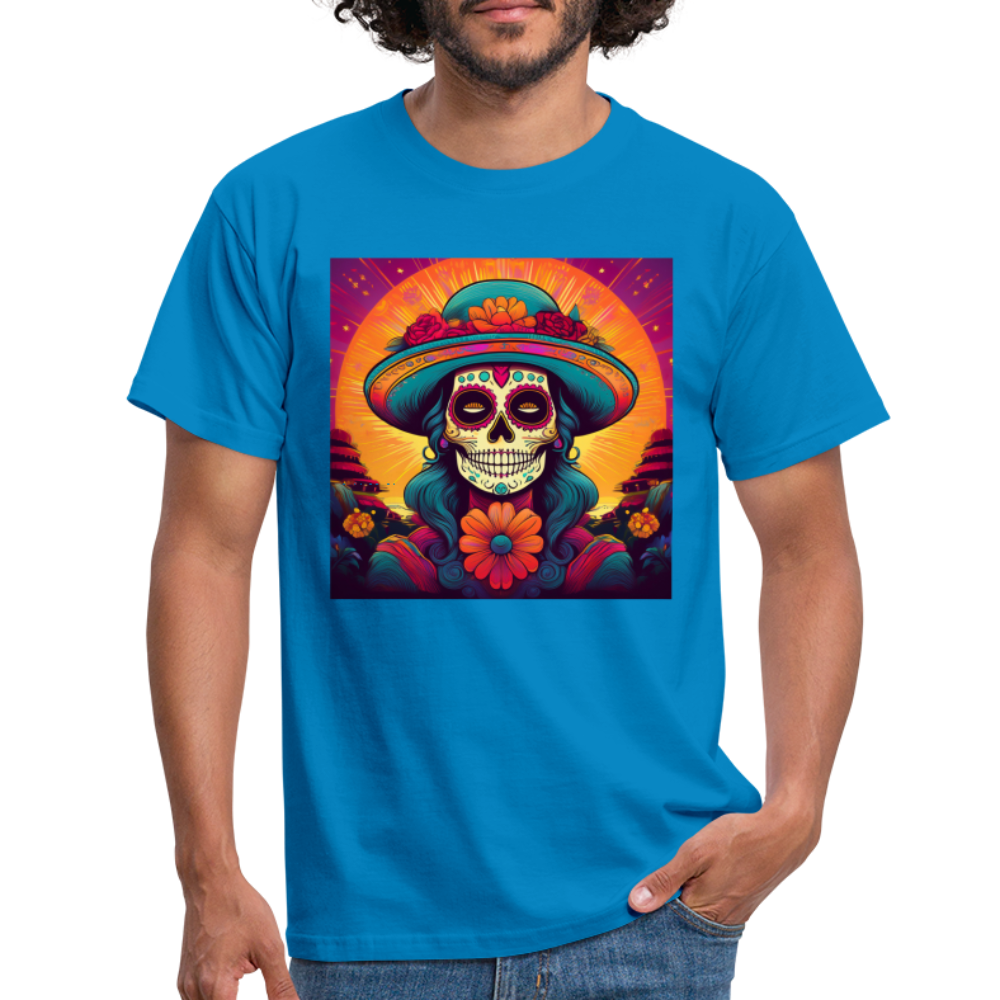 T-Shirt Mexico "Mujer" - Royalblau