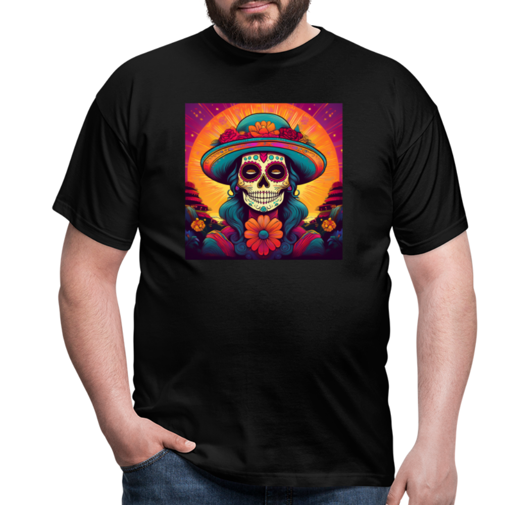 T-Shirt Mexico "Mujer" - Schwarz