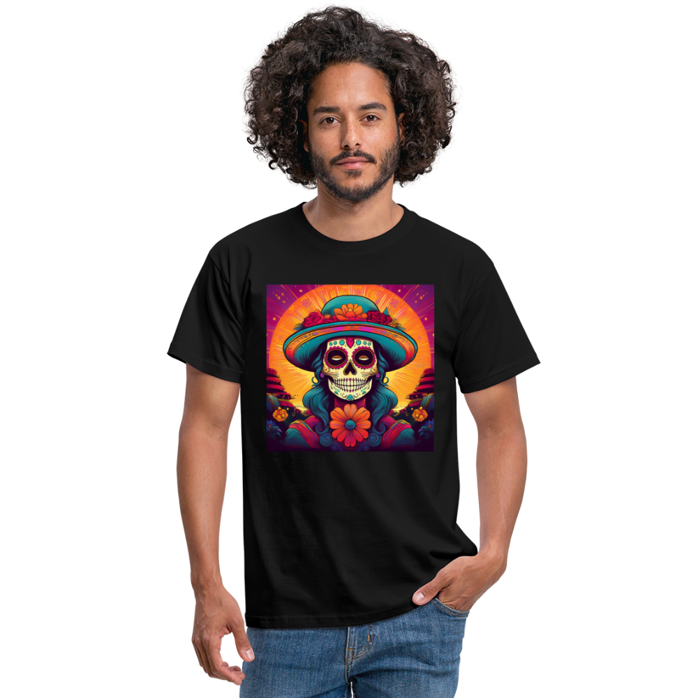 T-Shirt Mexico "Mujer" - Schwarz