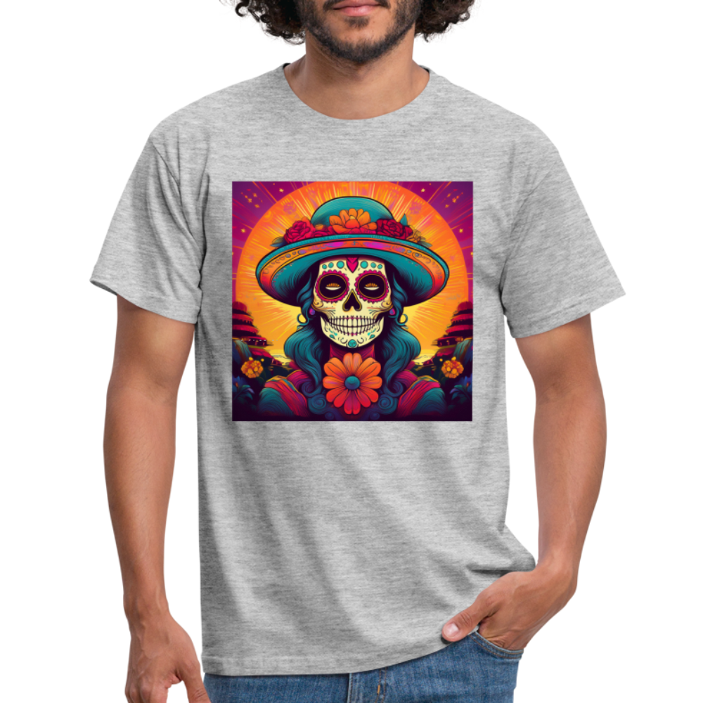 T-Shirt Mexico "Mujer" - Grau meliert