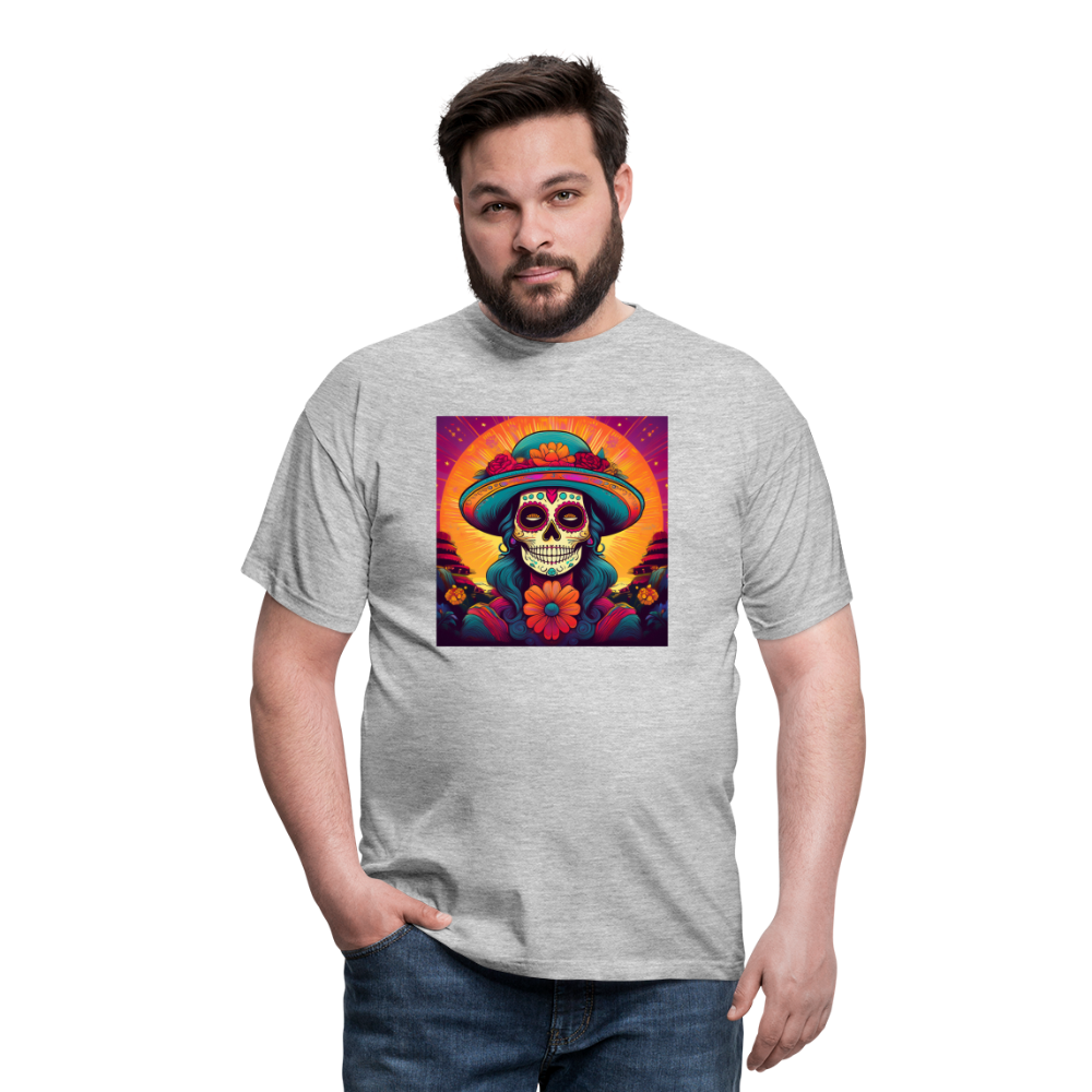 T-Shirt Mexico "Mujer" - Grau meliert