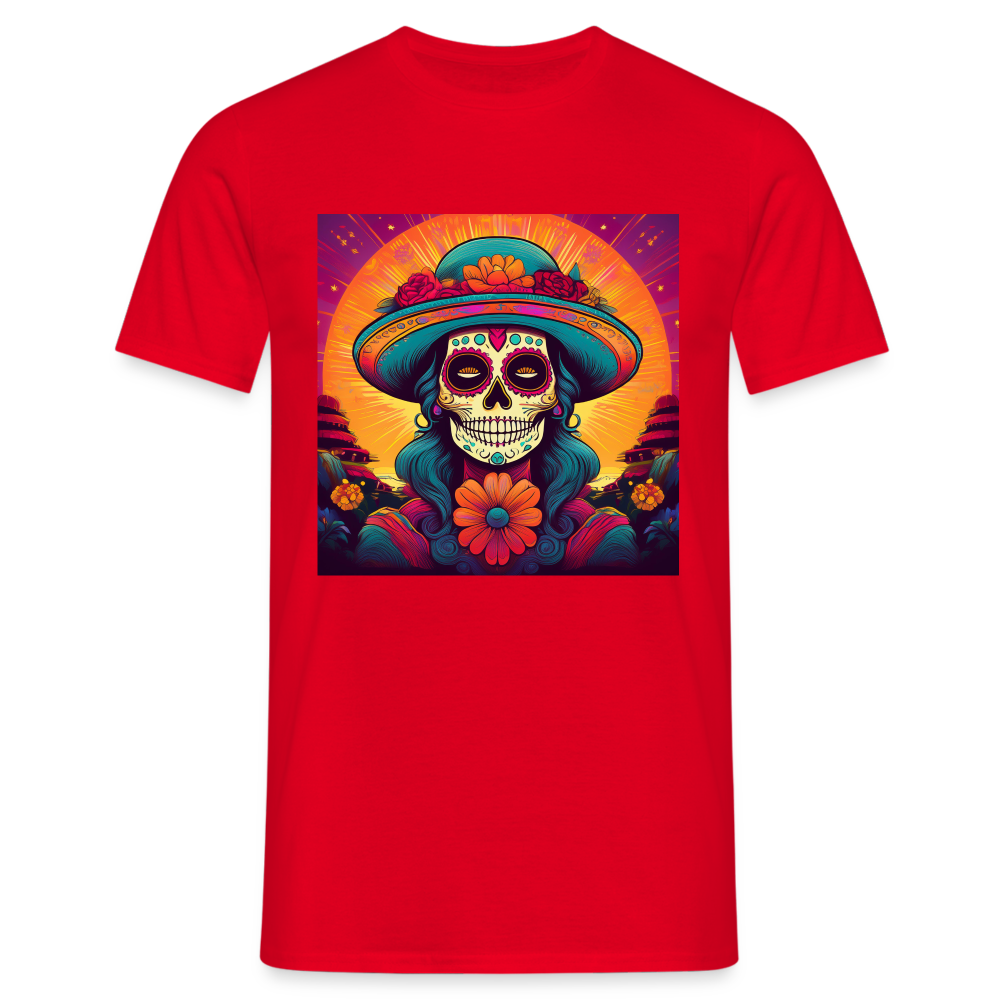 T-Shirt Mexico "Mujer" - Rot