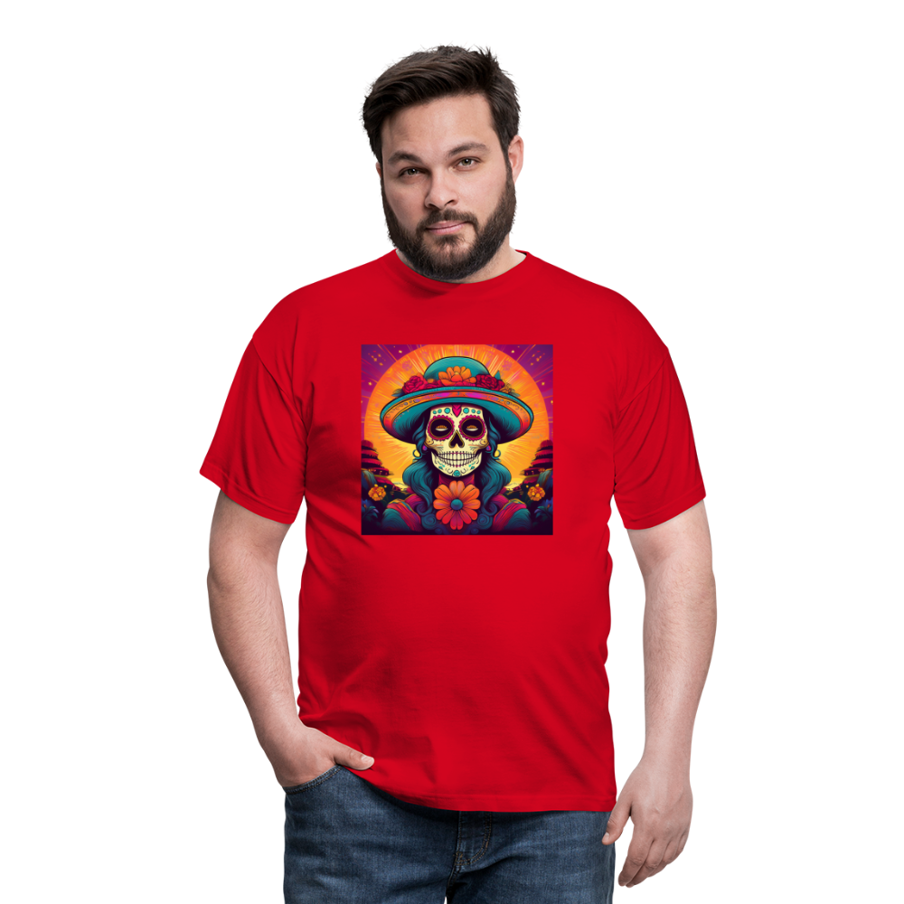 T-Shirt Mexico "Mujer" - Rot