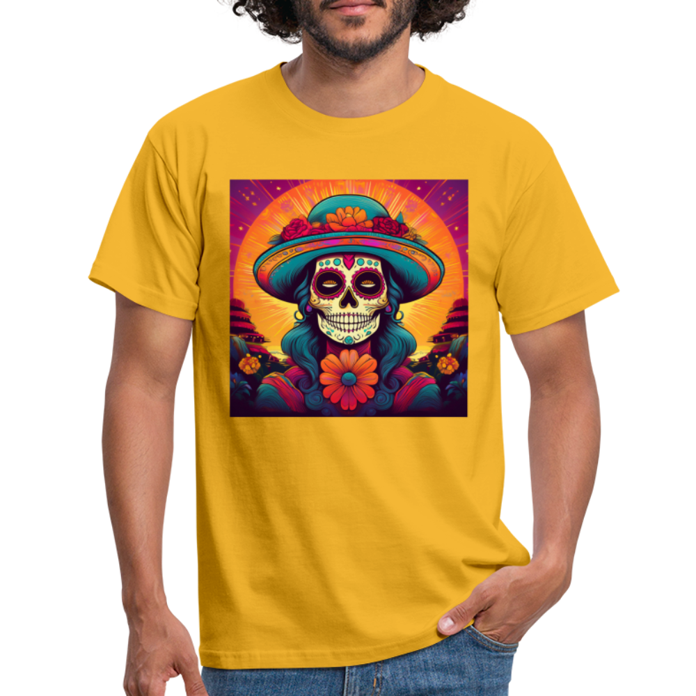 T-Shirt Mexico "Mujer" - Gelb