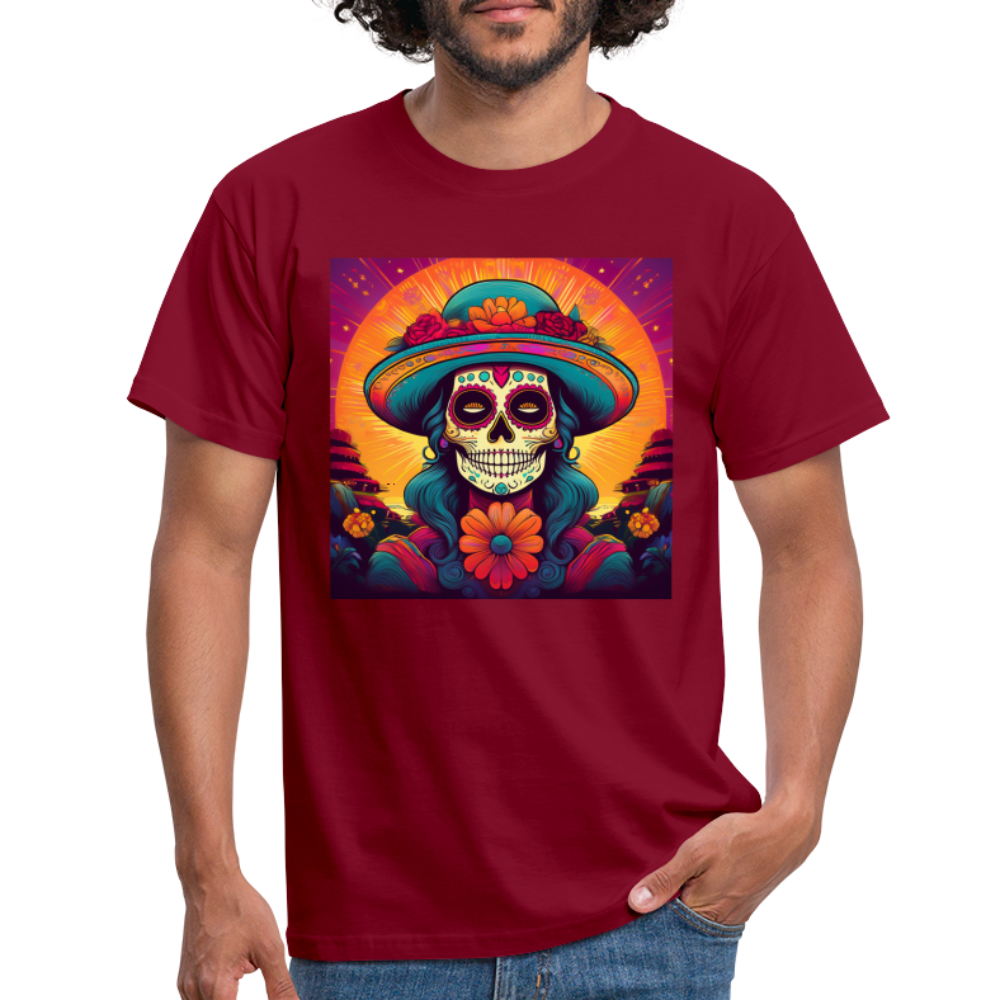 T-Shirt Mexico "Mujer" - Ziegelrot