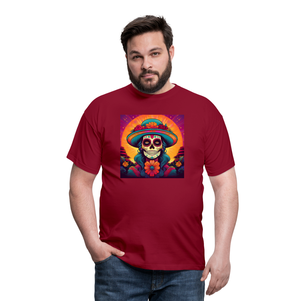 T-Shirt Mexico "Mujer" - Ziegelrot