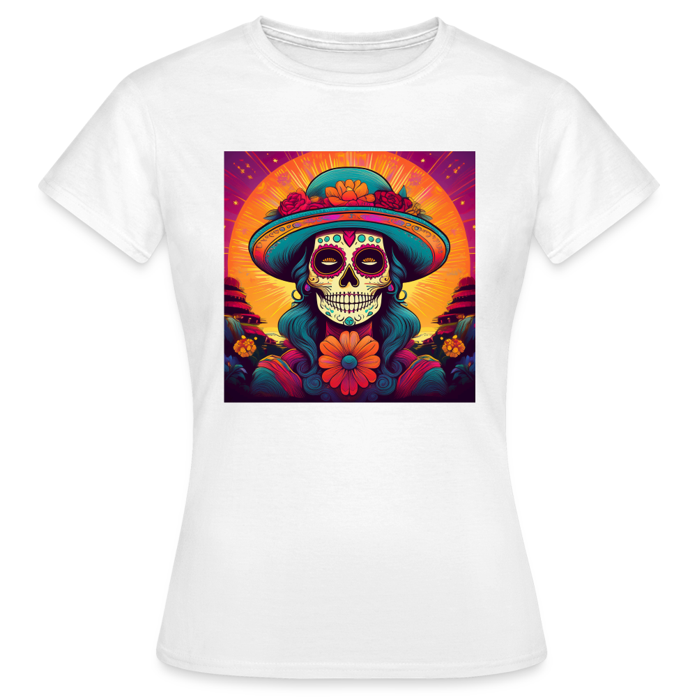 T-Shirt Ladies Mexico "Mujer" - Weiß
