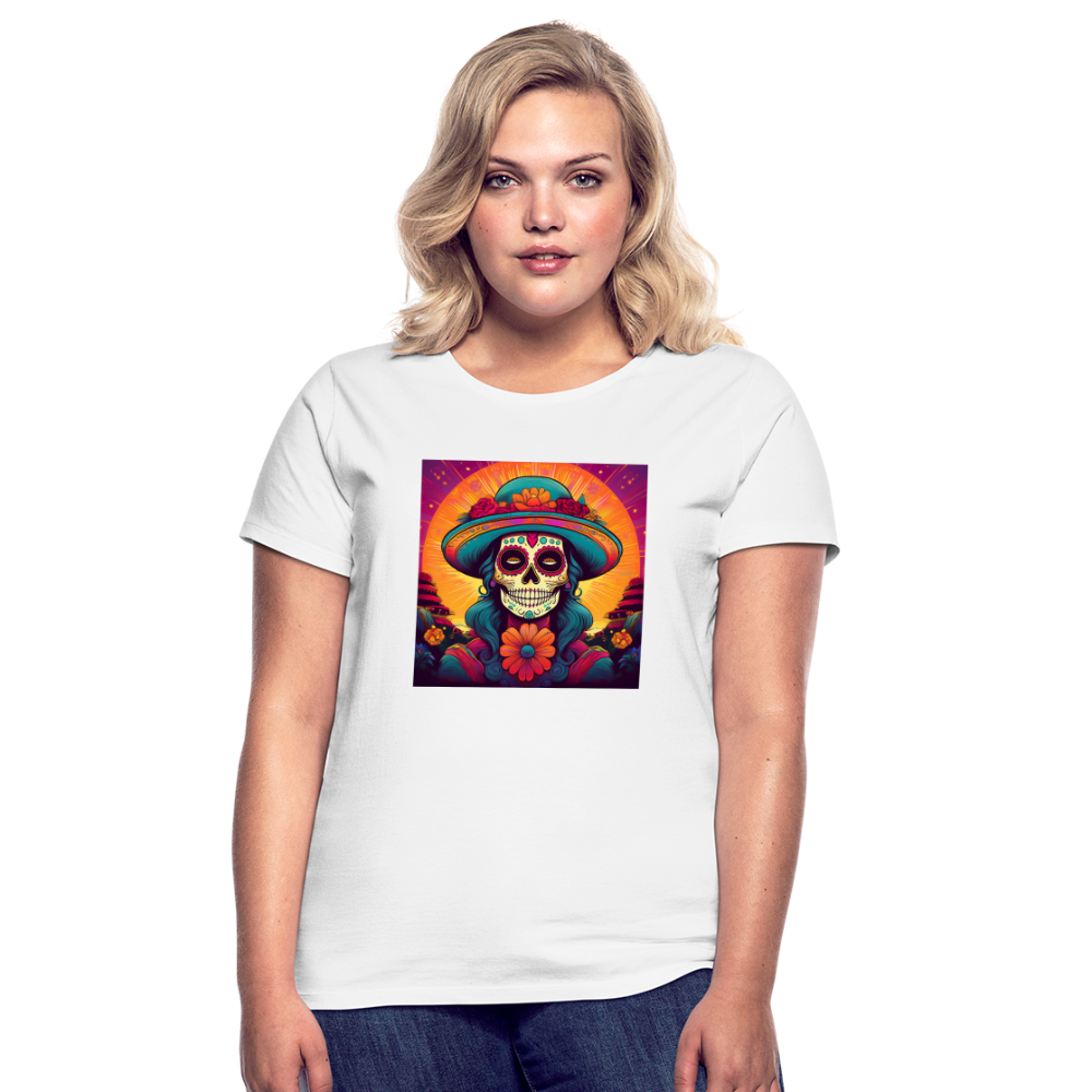 T-Shirt Ladies Mexico "Mujer" - Weiß