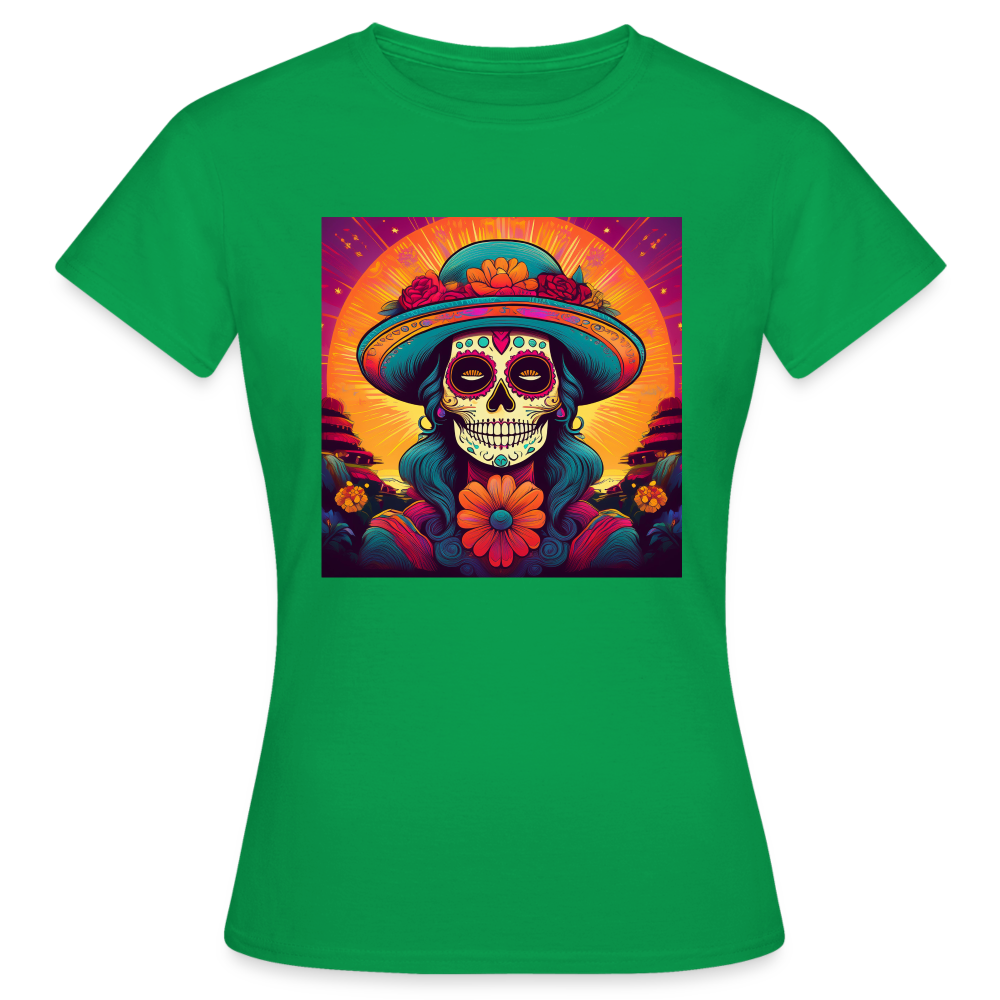 T-Shirt Ladies Mexico "Mujer" - Kelly Green