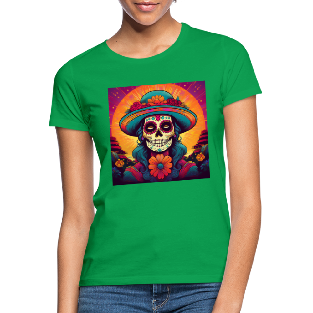 T-Shirt Ladies Mexico "Mujer" - Kelly Green