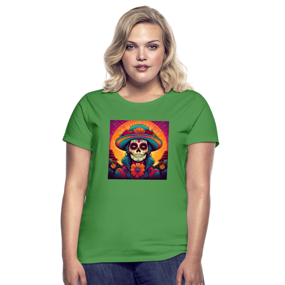T-Shirt Ladies Mexico "Mujer" - Kelly Green