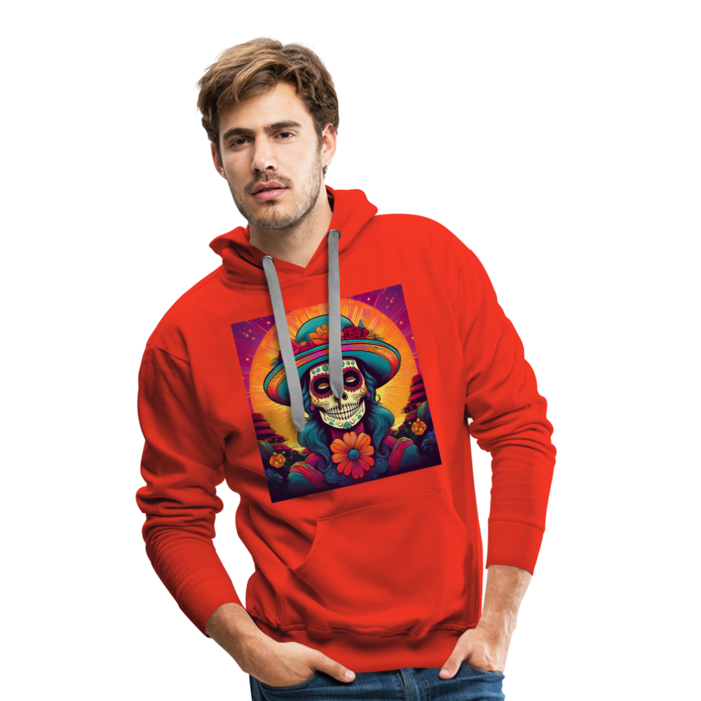 Hoodie Mexico "Mujer" - Rot