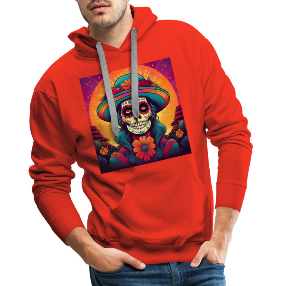 Hoodie Mexico "Mujer" - Rot