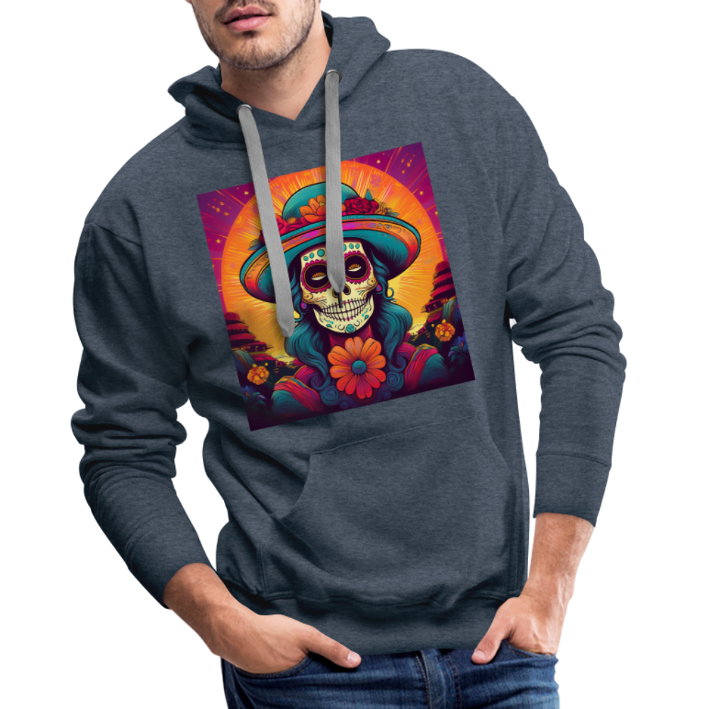 Hoodie Mexico "Mujer" - Jeansblau