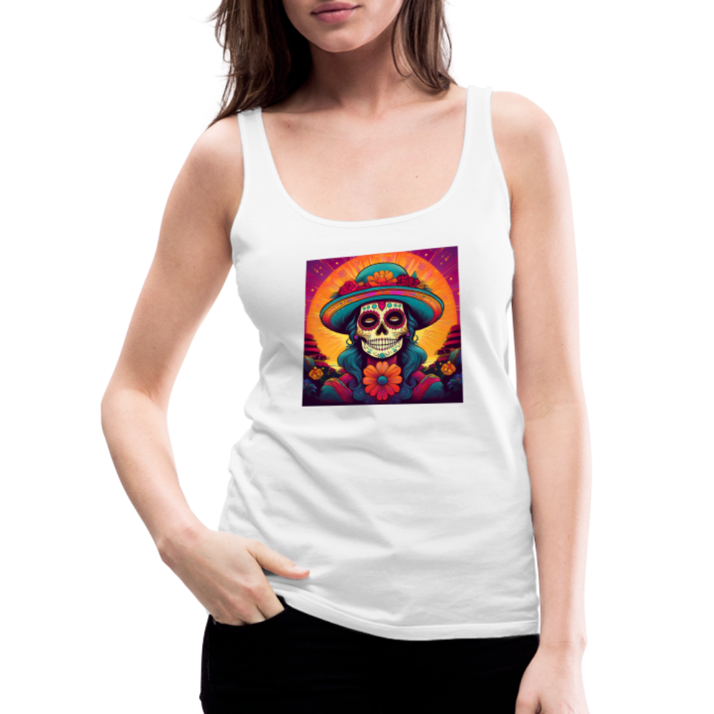 Tanktop Ladies Mexico "Mujer" - Weiß
