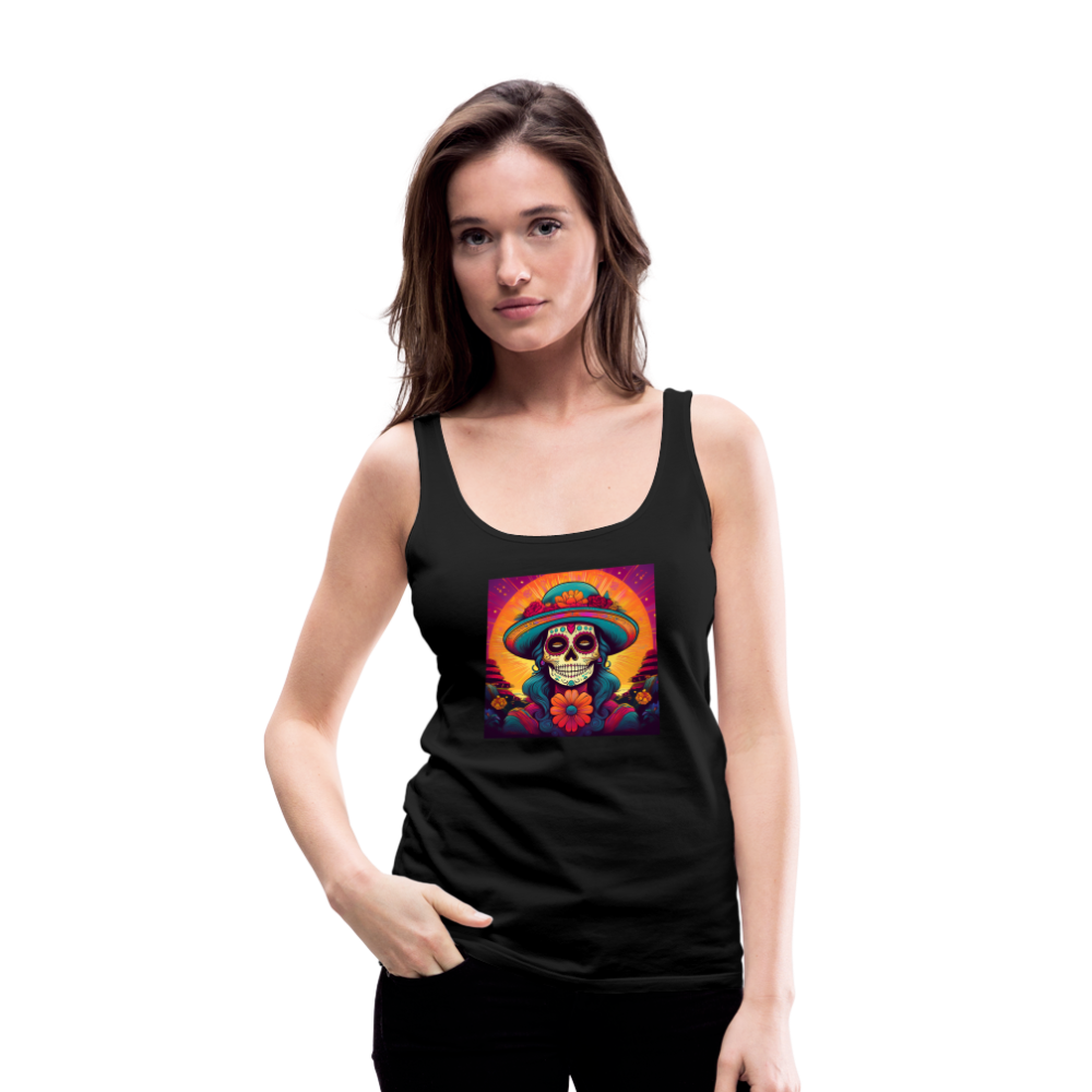 Tanktop Ladies Mexico "Mujer" - Schwarz