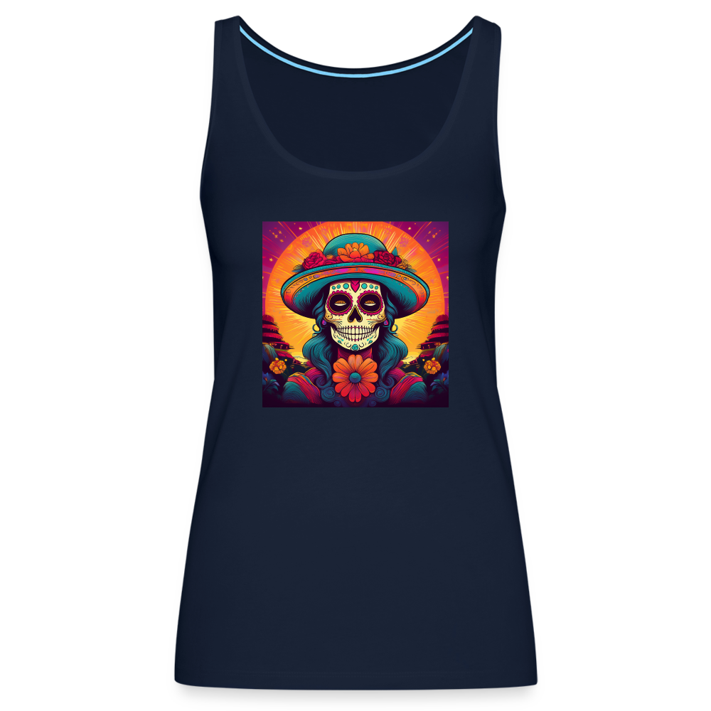 Tanktop Ladies Mexico "Mujer" - Navy