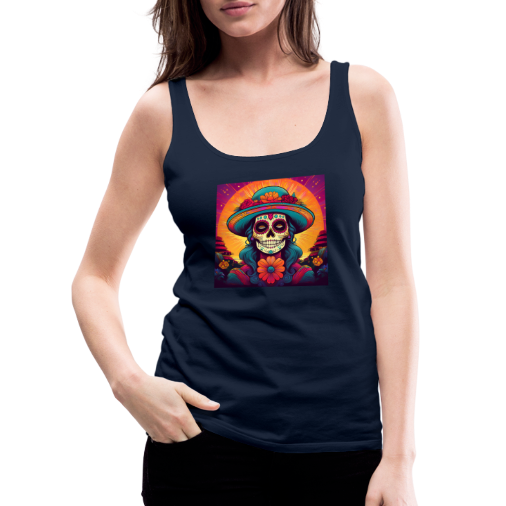 Tanktop Ladies Mexico "Mujer" - Navy