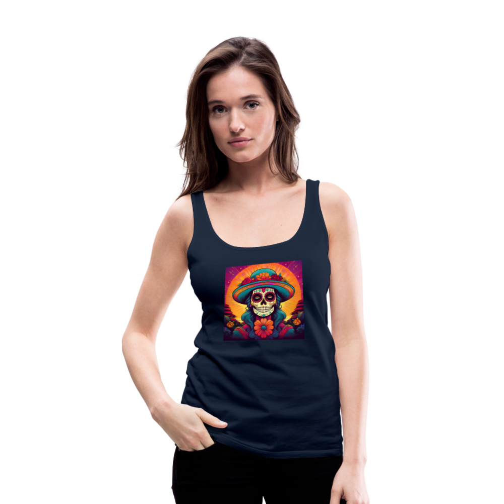 Tanktop Ladies Mexico "Mujer" - Navy