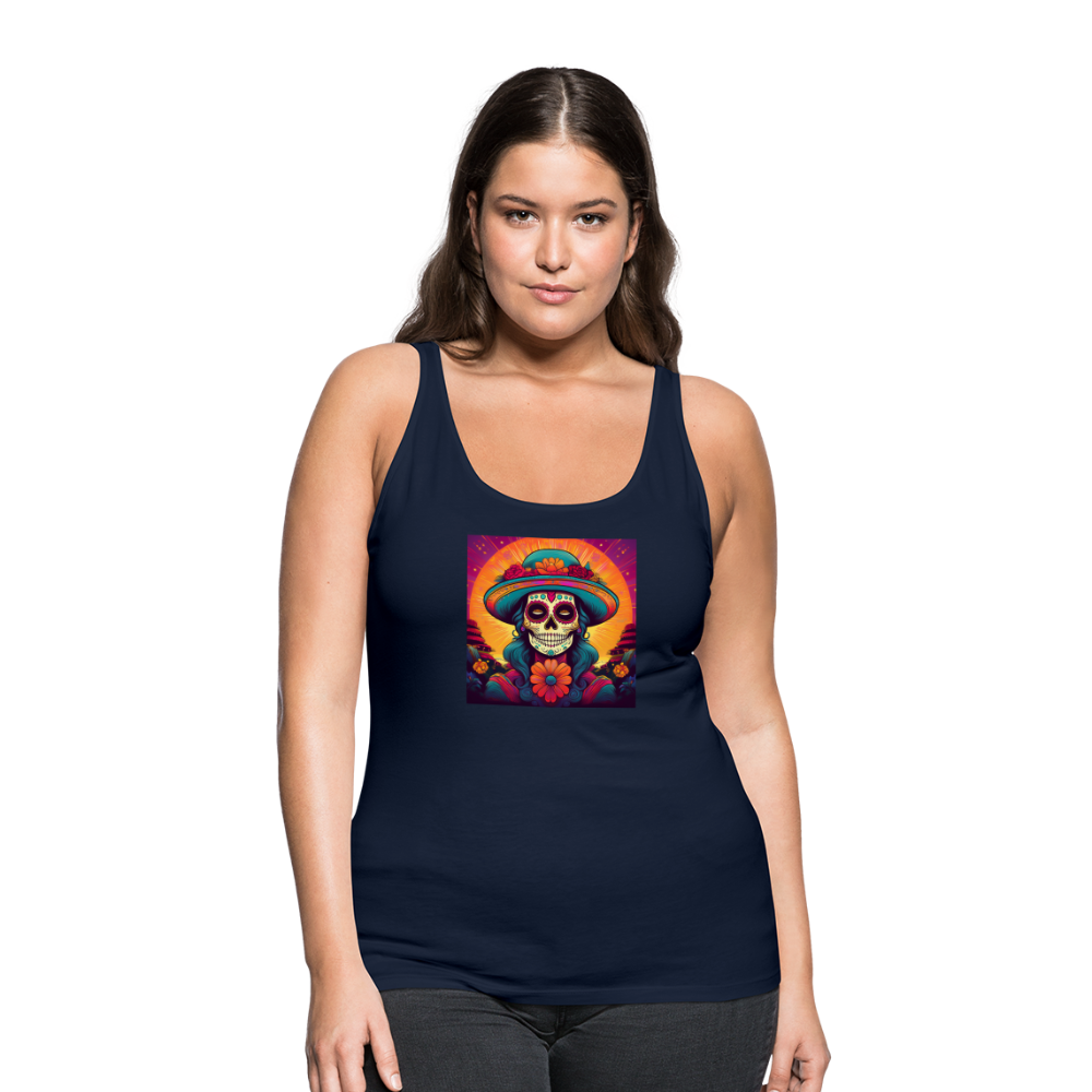 Tanktop Ladies Mexico "Mujer" - Navy